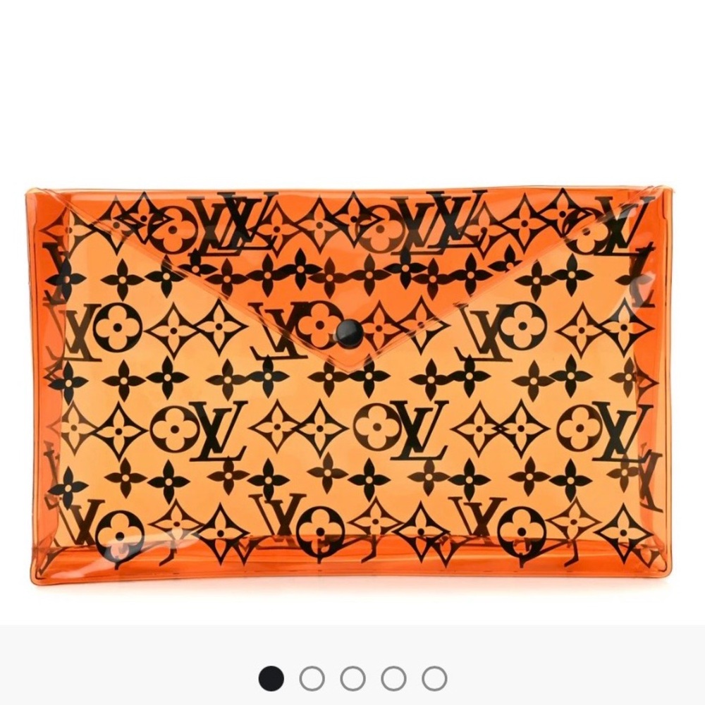 Authentic Louis Vuitton PVC monogram pouch